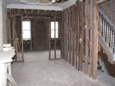 Lincoln Pl. Townhouse Beginning Kitchen Interior